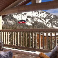 Teton Mountain Lodge and Spa suite balcony views