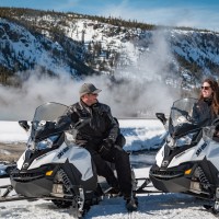 Yellowstone snowmobile tour