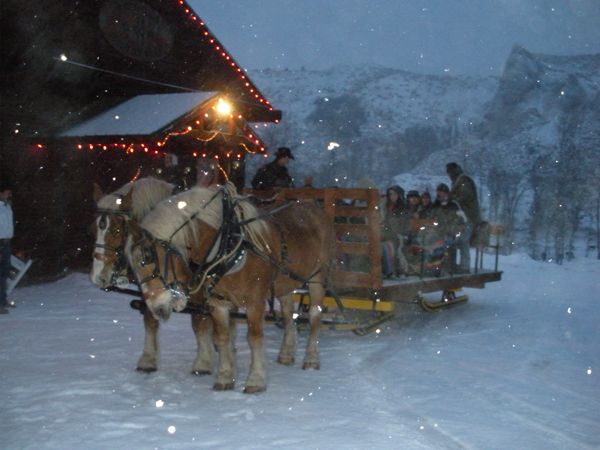 Mill Iron Ranch Dinner Sleigh Rides - Jackson Hole WY Central Reservations