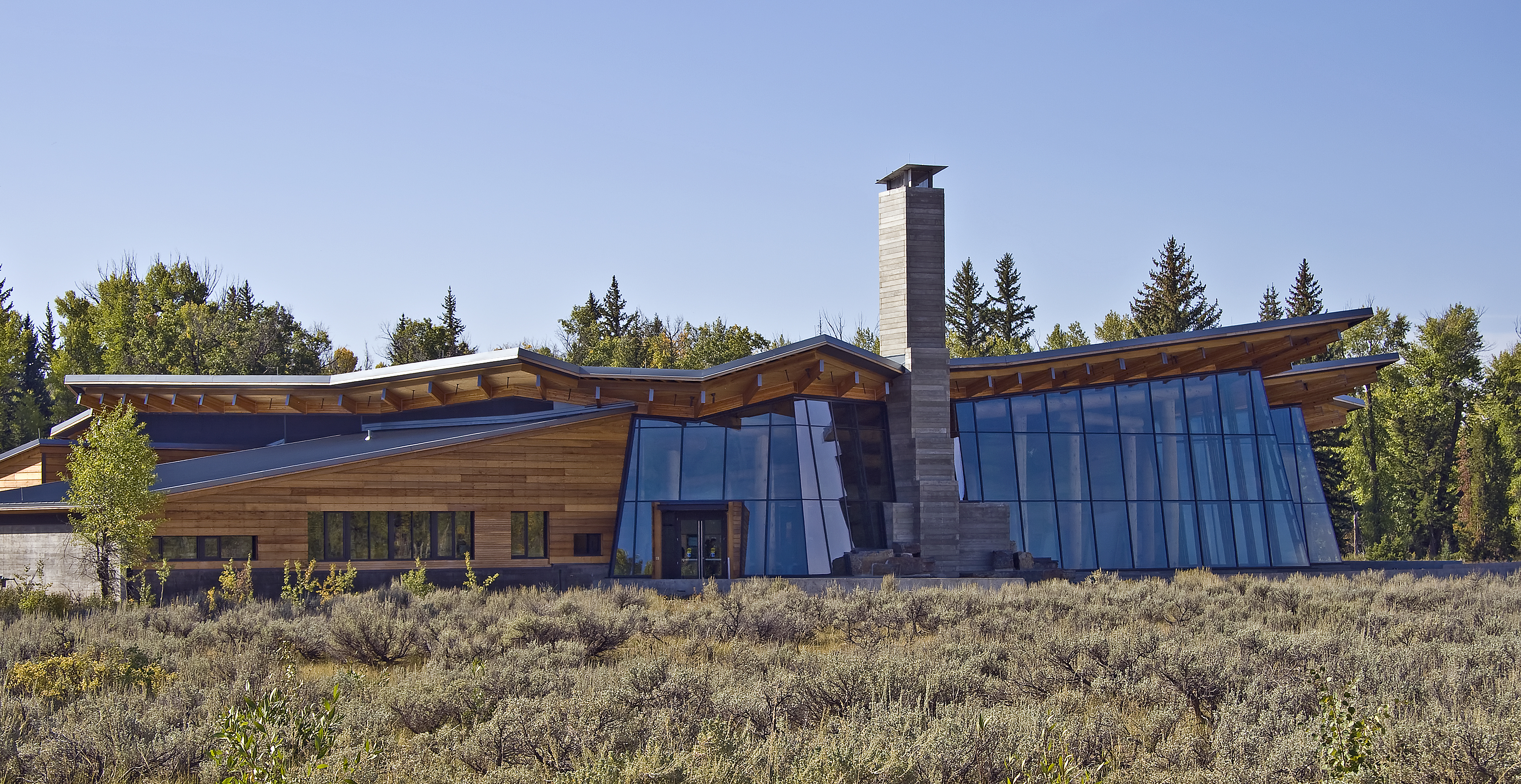 Craig Thomas Visitor Center in Grand Teton