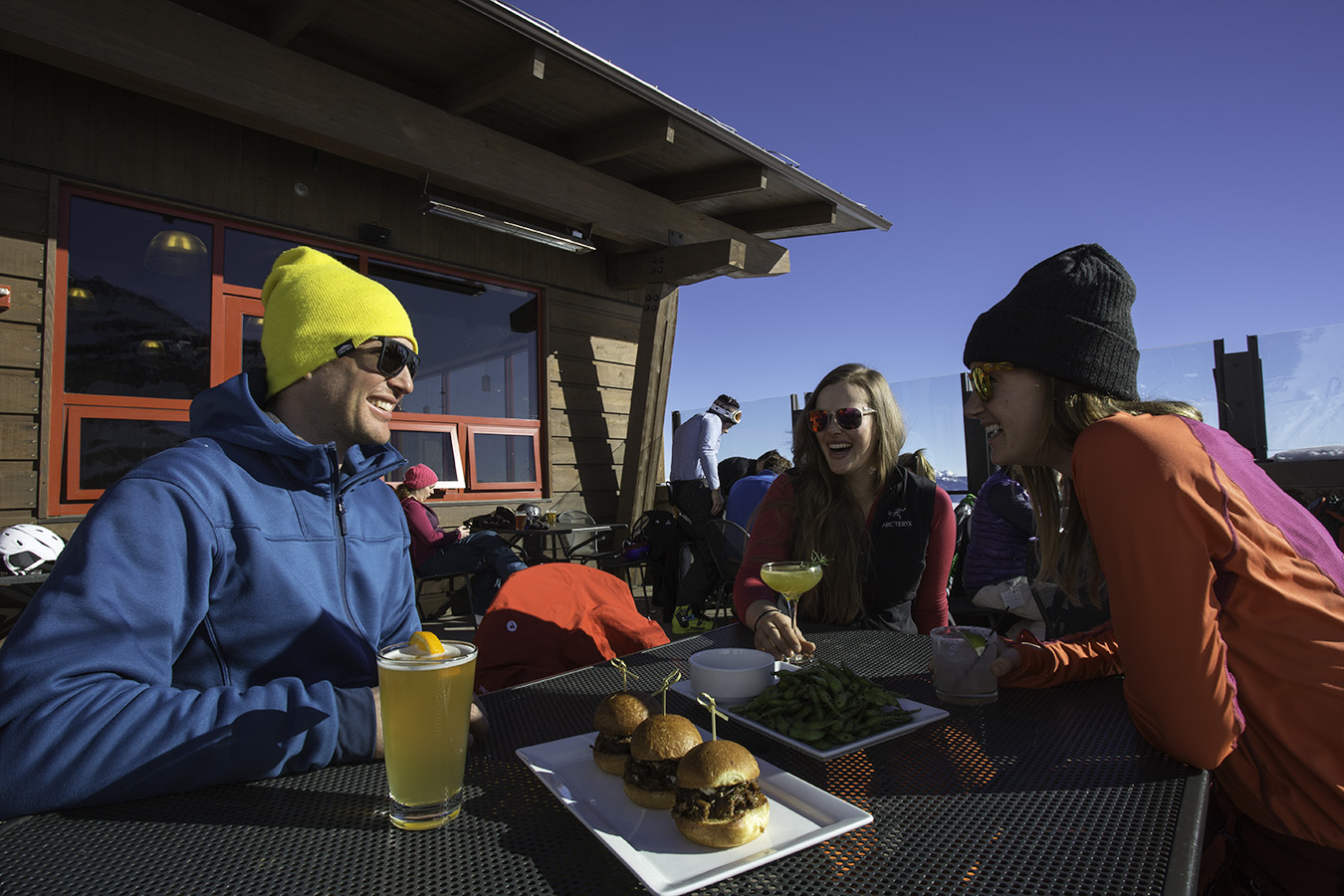 lunch outdoors