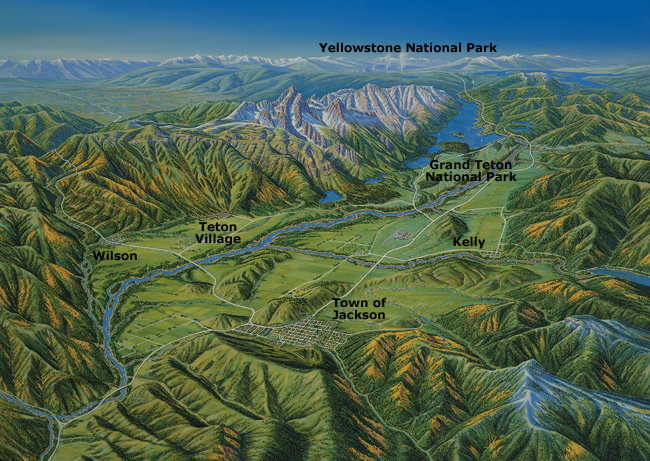 map of jackson hole wyoming and surrounding area Staying In Jackson Vs Teton Village In Jackson Hole map of jackson hole wyoming and surrounding area