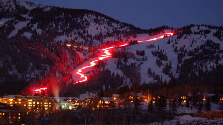 New Year's Eve Torchlight Parade in Jackson Hole