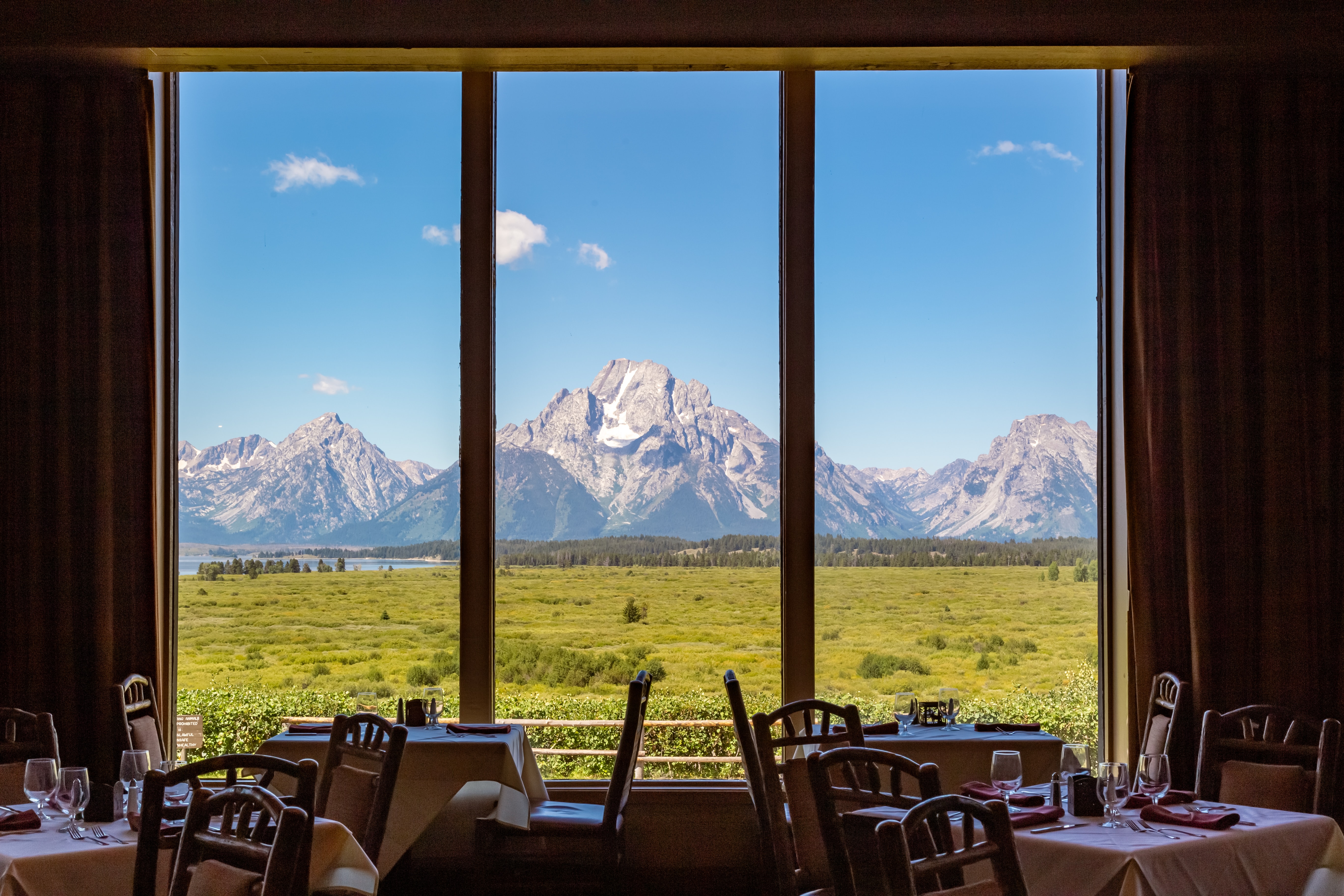 restaurant at Jackson Lake Lodge