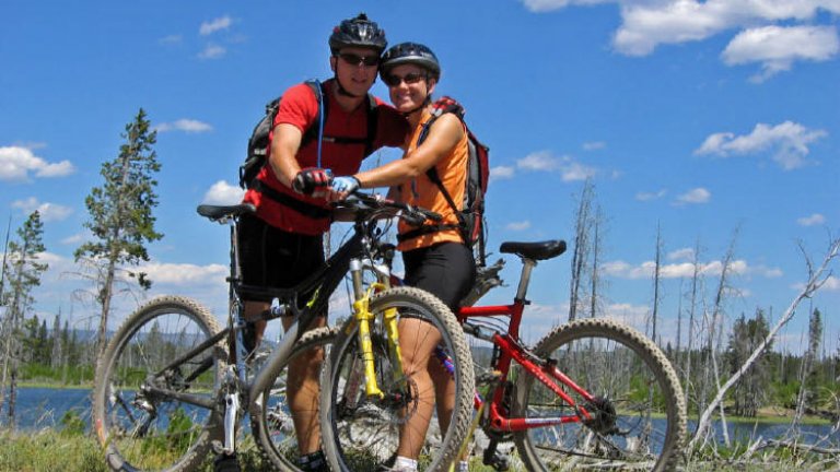 mountain bike yellowstone