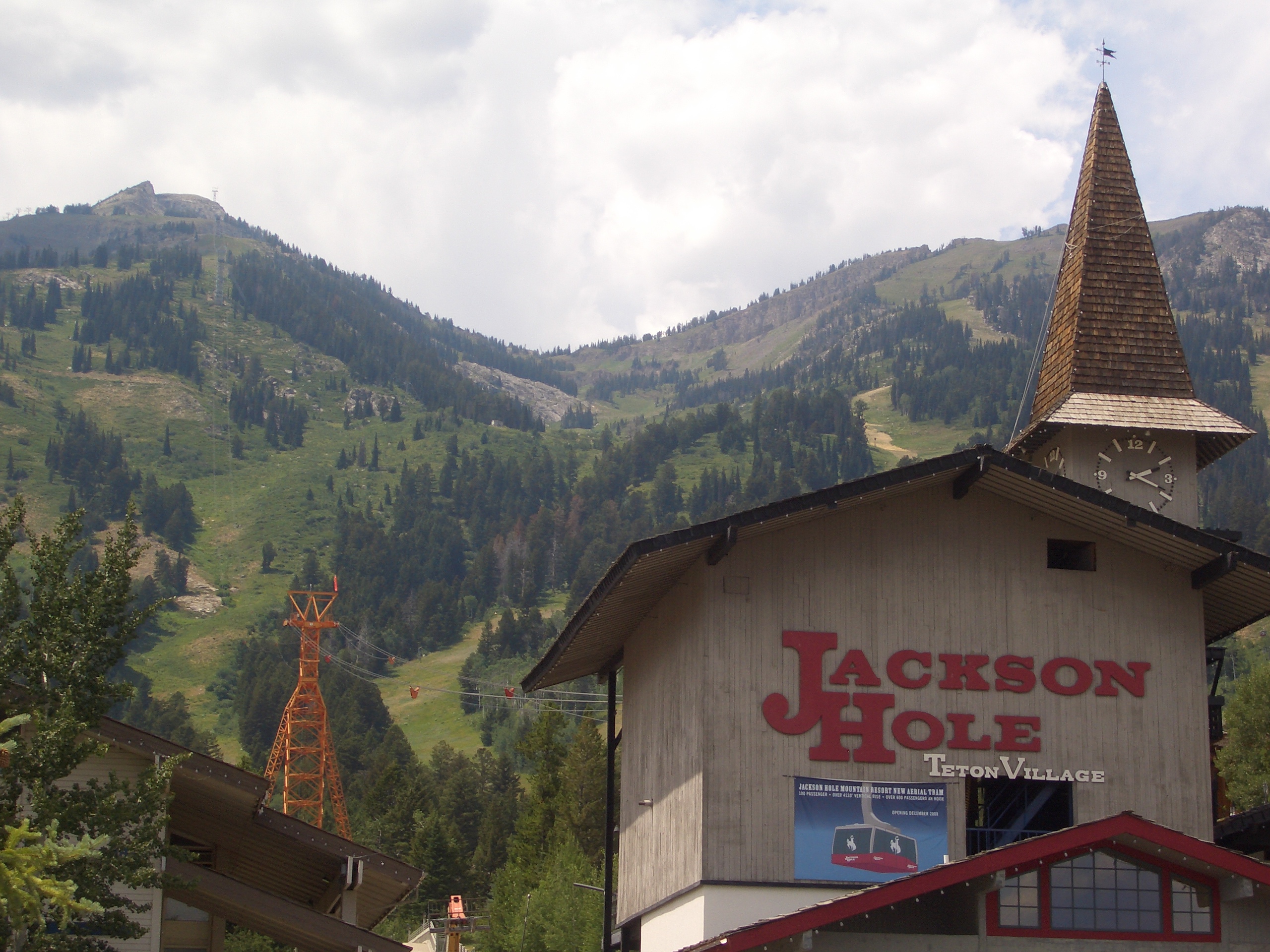 outdoor view of Jackson Hole